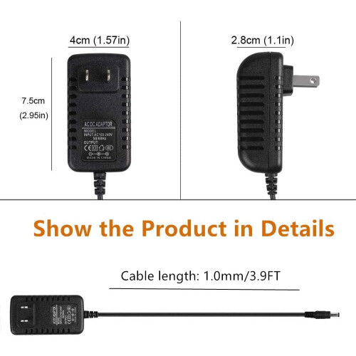AC Adapter Power Supply for Vestax VCI400 DJ Controller 100240V Wide Voltage Compatibility Durable Shell 1