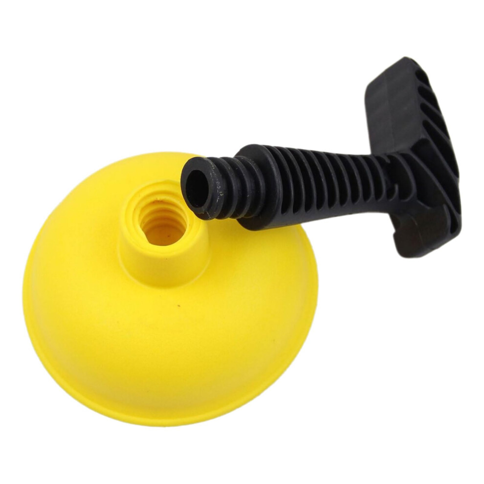 Drain Plunger With Durable Rubber Seal For Quick Clog Removal In Bathroom And Kitchen 9164114483294