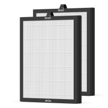 HEPA Air Purifier Replacement Filter for Mooka M200L, True H13 Triple Layer, 2 Pack Removes 99.7%
