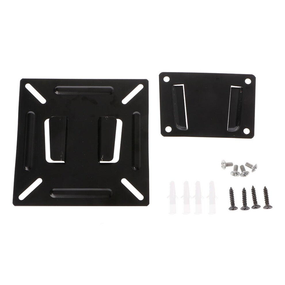 Small Tv Wall Mount 1424 Inch Led Lcd Monitor Bracket Secure Low Profile For Flat Screen 9164114484635