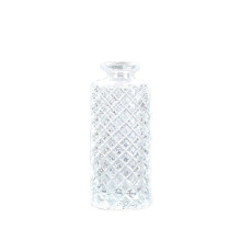 Glass Vase Vintage Clear Small Bud Vase Nordic Style Transparent Flower Pot Table Centerpiece B1pc