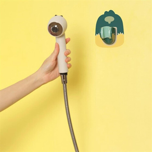 Shower Head Holder Adjustable SelfAdhesive Wall Mount Bracket with Strong Stable Support for Bathroom 2