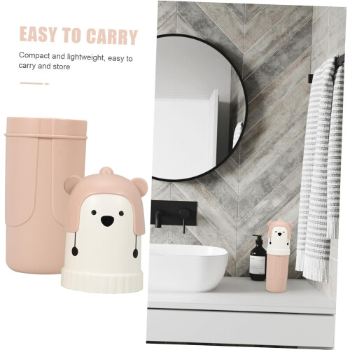 Travel Toothbrush Case with Toothpaste Storage, Tight Seal, MultiToothbrush Holder for Camping 1