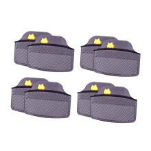 4 Sets Plastic Toilet Seat Lifter Handle with Ergonomic Grip for Hygienic Easy Lifting in Bathrooms
