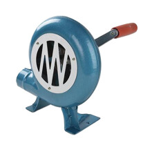 BBQ Hand Crank Air Blower with Adjustable Air Flow for Camping and Outdoor Cooking
