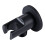 Handheld Shower Head Holder Matte Black Brass Wall Mounted Adjustable Durable Bathroom Bracket 1