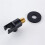 Handheld Shower Head Holder Matte Black Brass Wall Mounted Adjustable Durable Bathroom Bracket 2