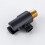 Handheld Shower Head Holder Matte Black Brass Wall Mounted Adjustable Durable Bathroom Bracket 3