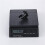 Handheld Shower Head Holder Matte Black Brass Wall Mounted Adjustable Durable Bathroom Bracket 5