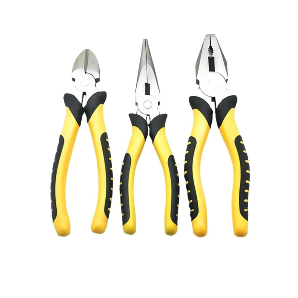 8 Inch Needle Nose Wire Cutter Pliers With Precision Cutting Edge And Antislip Insulated Grip 9113335932883