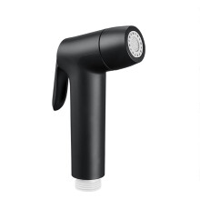 Handheld Bidet Sprayer Black Stainless Steel Bathroom Toilet Diaper Shower Faucet Head (B)