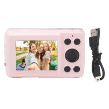 Compactcamera met 16x digitale zoom, autofocus, krachtige CMOS-sensor, minicamera voor kinderen, beeldstabilisatie en draagbaar, waterdicht