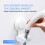 Adjustable Shower Head Bracket 70 Rotation Wall Mount Holder for Bathroom Handheld Shower 5