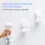 Adjustable Shower Head Bracket 70 Rotation Wall Mount Holder for Bathroom Handheld Shower 2