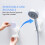 Adjustable Shower Head Bracket 70 Rotation Wall Mount Holder for Bathroom Handheld Shower 4