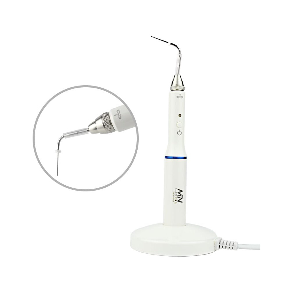 Wireless Heated Dental Pen Root Canal Sealing System with Angled Precision Tip for Therapy