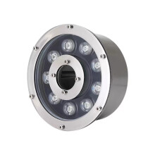 LED Pool Lights IP68 Waterproof Safe Low Voltage 9W Yellow Underwater Spotlight for Pond Fountain Aquarium