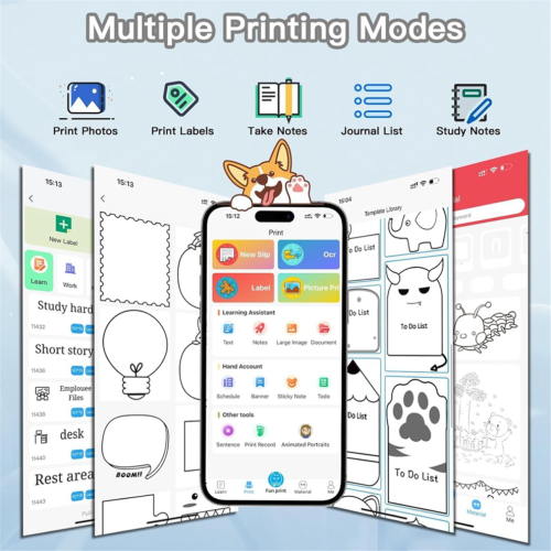 Stickerprinter print 6 rollen stickers 2