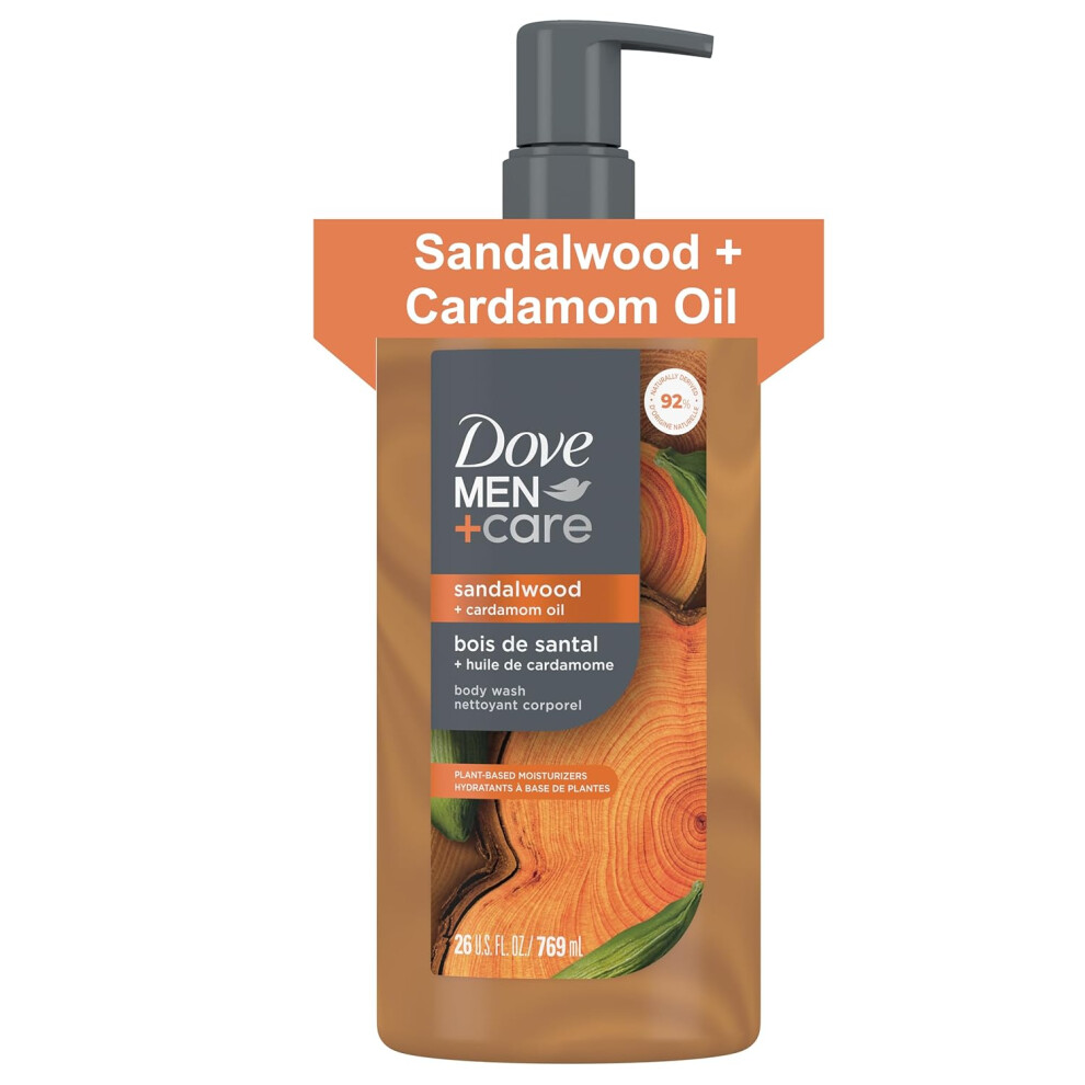 Dove Men + Dove Men+Care Body Wash Sandalwood & Cardamom Oil