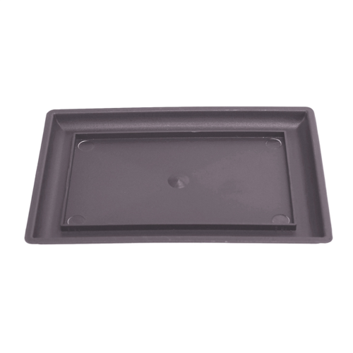 10 Packs Bonsai Training Pots with Tray Plastic Bonsai Growing Pot 2