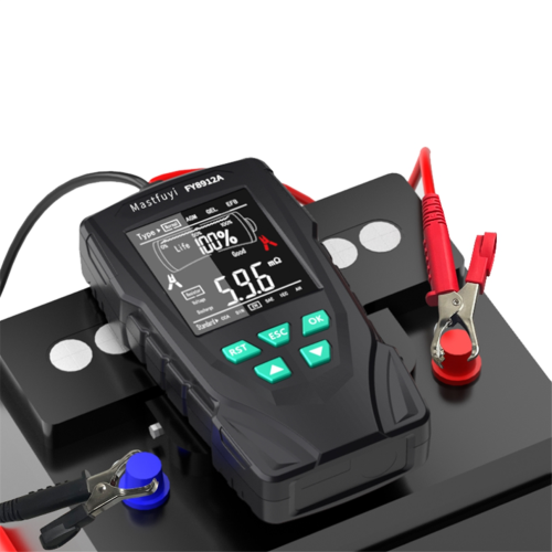 Bilbatteritestare 12V/24V batterisystemanalysator 50-2000CCA batteri 1