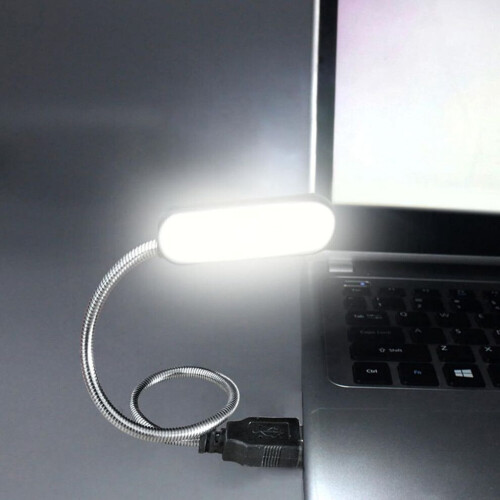 Veilleuse USB portable, petite lampe de lecture LED à lumière chaude et intensité variable, idéale 2