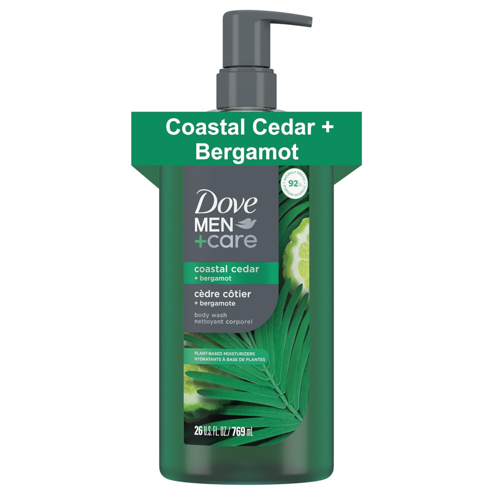 Dove Men + Care Body Wash Coastal Cedar & Bergamot