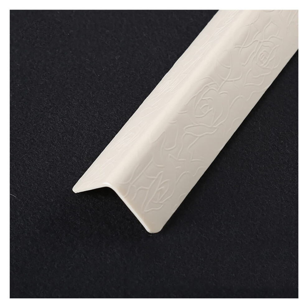 Wall Corner Protector PVC Edge Guard Trim Strip SelfAdhesive ImpactResistant Waterproof 90