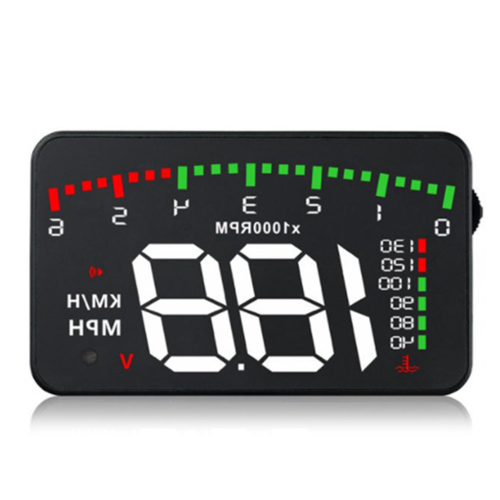 OBD HUD Head-Up-Display Auto Geschwindigkeitswarnung Windschutzscheibenprojektor 2