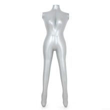 Inflatable Female Torso Mannequin PVC Dress Form for Clothing Display Retail Exhibitions 61 Inch