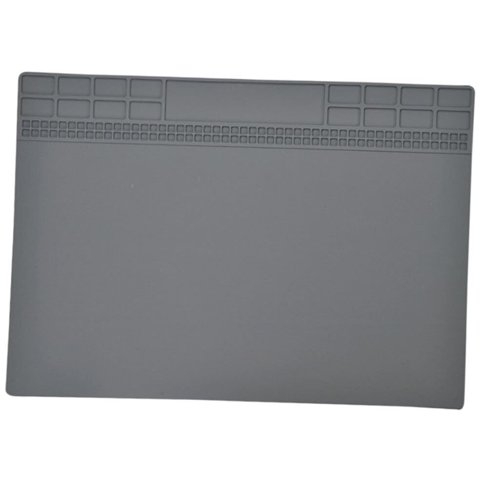 Anti Static Soldering Mat Heat Resistant Silicone Electronics Mat With Screw Compartments 9164114492050