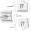Garage Pegboard Organizer 10pcs Hooks Tool Pegboard Wall Hanging Supermarket Display Bracket 2