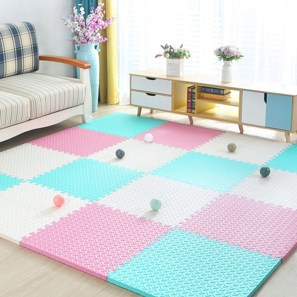Kids Play Mat with NonSlip Surface and Cushioned Foam for ScratchResistant Kids Room Flooring