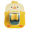 Adjustable Shower Head Holder with Rotating Base and Towel Hook for Bathroom Yellow Chick 1