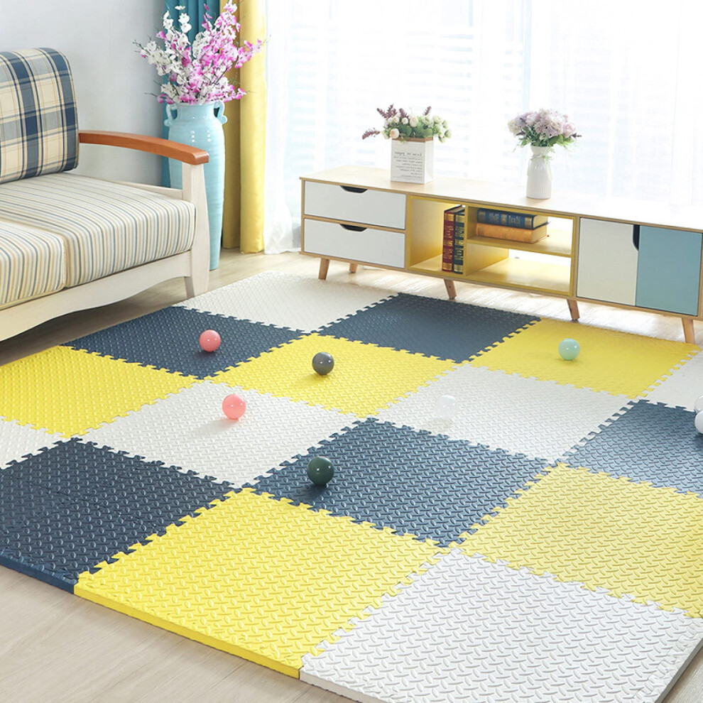 NonSlip Kids Play Mat, Cushioned Foam Floor Mat for Child Safety and ScratchResistant Flooring