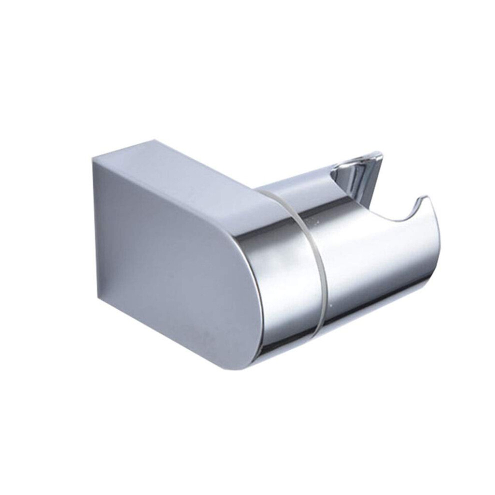 Adjustable Wall Mount Shower Head Holder Chrome Abs Bathroom Bracket With Polished Finish 9174973081760