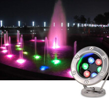 LED Underwater Pool Light IP68 Waterproof 24V Stainless Steel Brightness Fountain Lamp Ref: 7860