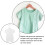 Children's Clothes Mannequin Half Body Kids Display Form with Lightweight Stackable Design 2