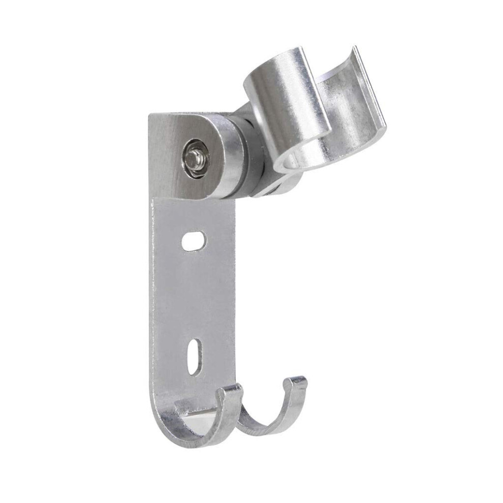 Shower Head Holder Wall Mounted 180 Rotating Adjustable Space Aluminum Bracket With Screws 9053599292685