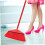 Broom Head Replacement Durable Plastic for Kitchen Cleaning Compatible with Standard Handles 2