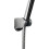 Shower Head Holder Adjustable Angle Self Adhesive Wall Mount Bathroom Bracket Clamp 2
