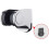 Shower Head Holder Adjustable Angle Self Adhesive Wall Mount Bathroom Bracket Clamp 5