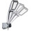 Shower Head Holder Adjustable Angle Self Adhesive Wall Mount Bathroom Bracket Clamp 3