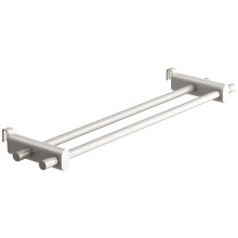Radiator Towel Rail 19.7in White HeatResistant Over Radiator Rack for Fast Drying Towels and Clothes