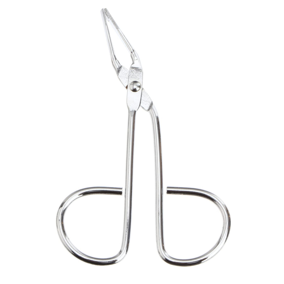 Precision Slant Tip Eyebrow Tweezers with Ergonomic Scissor Grip for Hair Removal Men Women