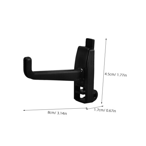 Pegboard Hooks 10 Pack Durable Plastic Utility for Garage Storage and Easy Tool Organization 1