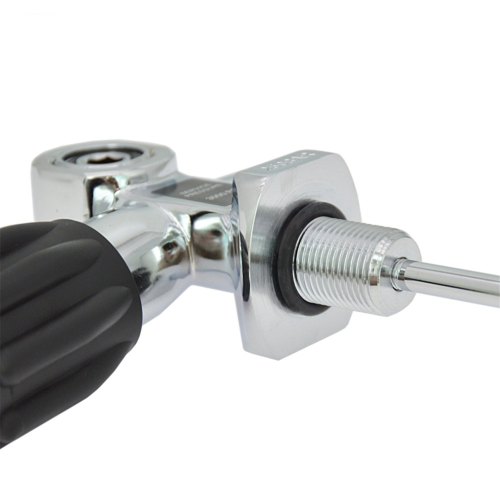Βαλβίδα δεξαμενής DIN/YOKE 3000Psi 250Bar M18x1.5 για καταδύσεις 2