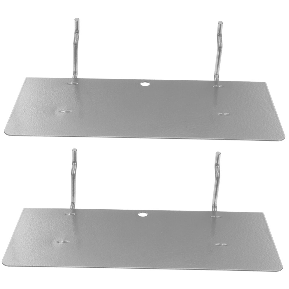 Pegboard Shelf Brackets Set 2Pcs For Garage Storage Shelves And Wall Mounted Organization 9164114498182