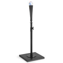 Verstellbarer Schlagständer, 63,5-91,5 cm, tragbar, schwarz