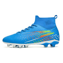 (711-L-Blue, 37) Professional Football Boots Man Soccer Shoes Adult's Society Football Cleat Ultralight Training Soccer Sneakers Outdoor 2025 Hot